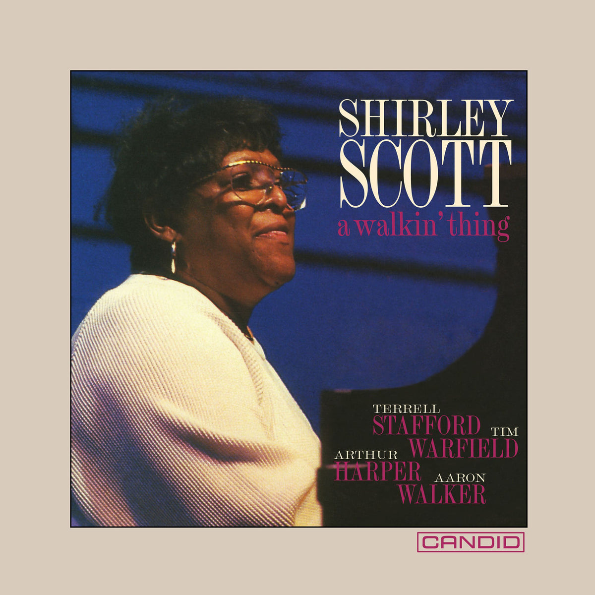Shirley Scott – A Walkin' Thing (Remastered) vinyl cover