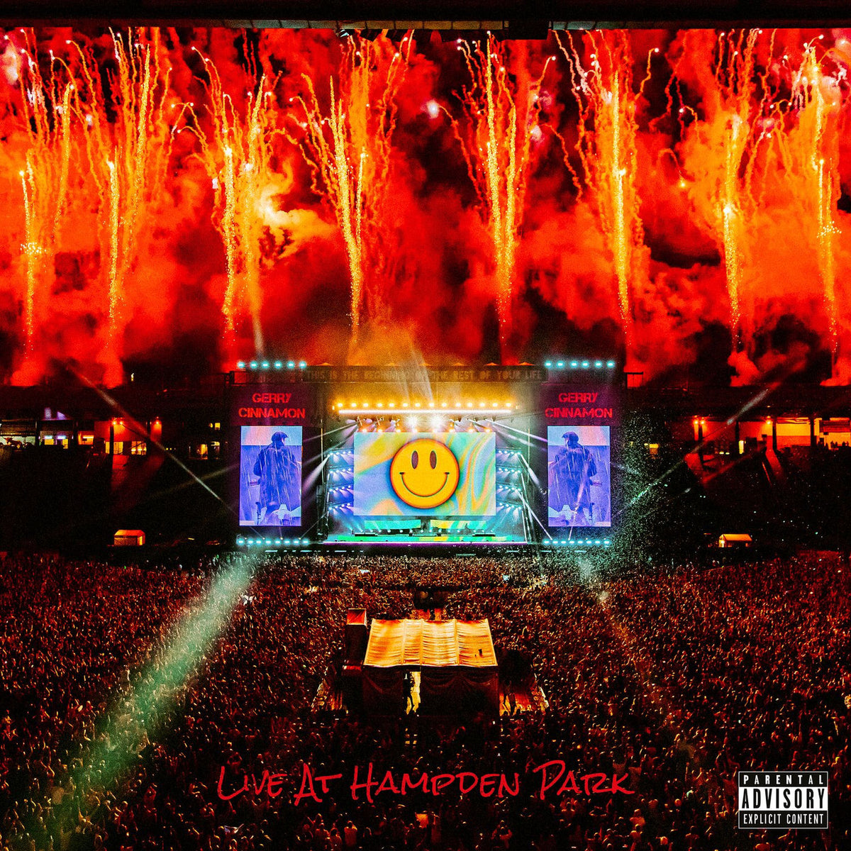 Gerry Cinnamon – Live at Hampden Park vinyl record cover