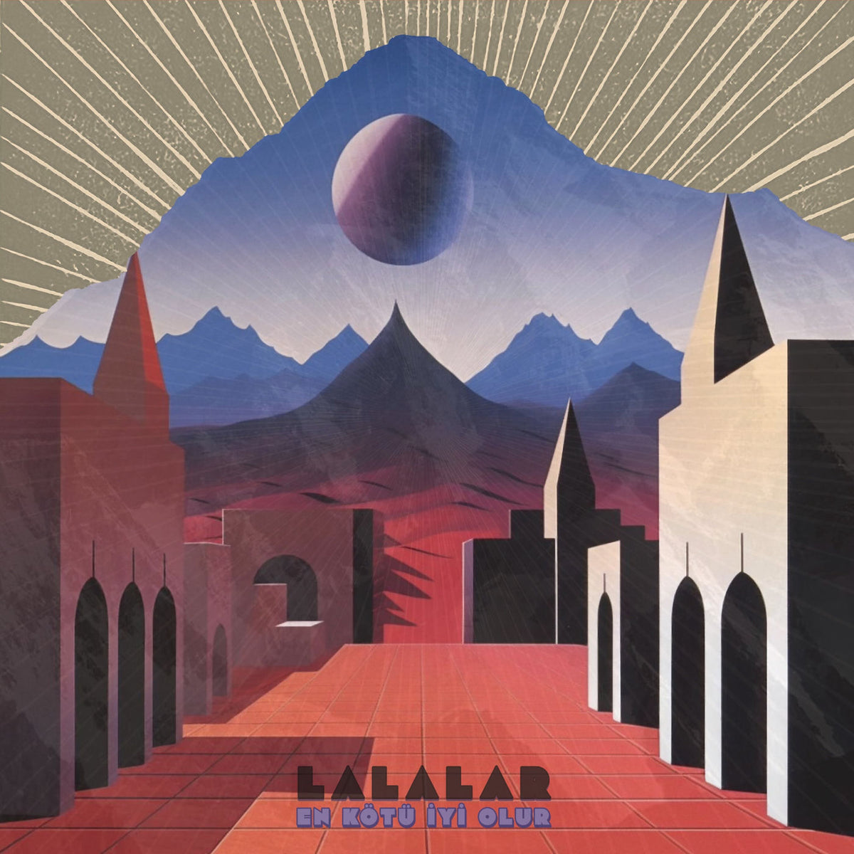 Lalalar – En Kotu Iyi Olur (Mediterranean Limevinyl) vinyl record cover