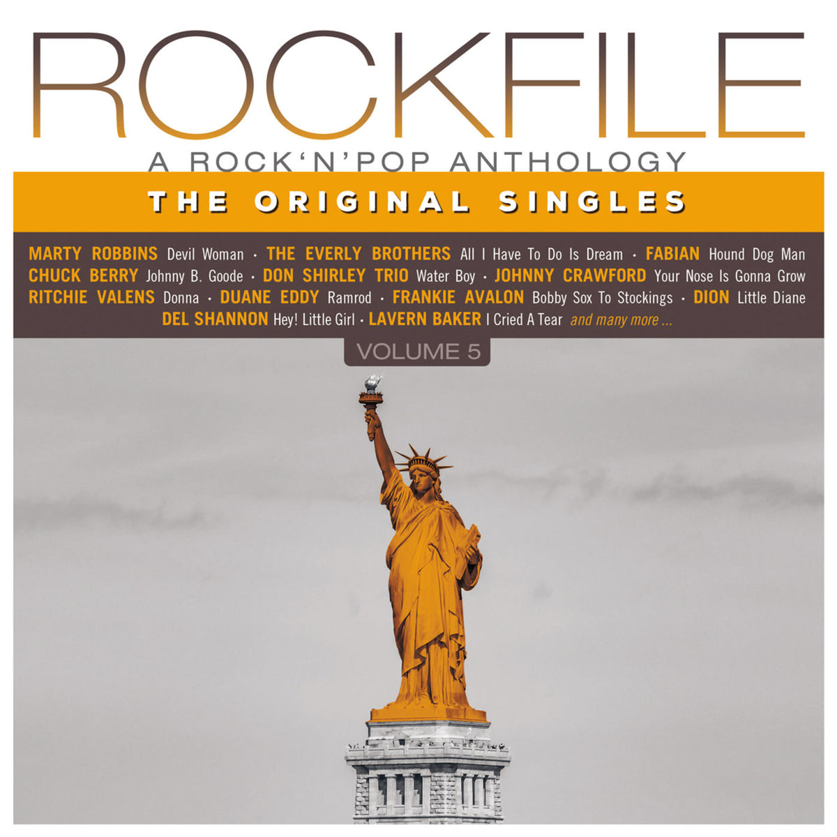Various Artists – Rockfile, Vol. 5 vinyl cover