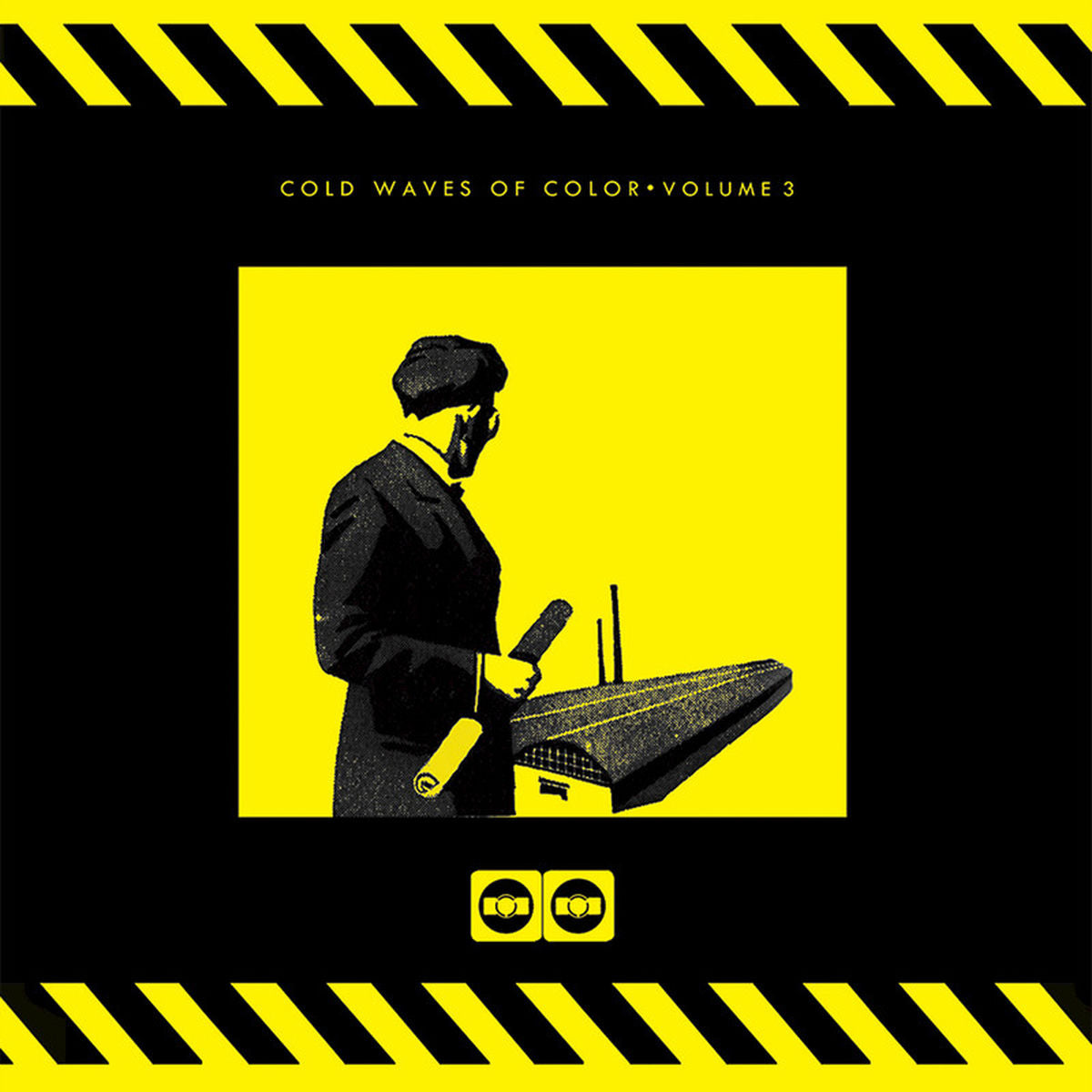 Various Artists – Cold Waves Of Color 3 (UK) vinyl record cover
