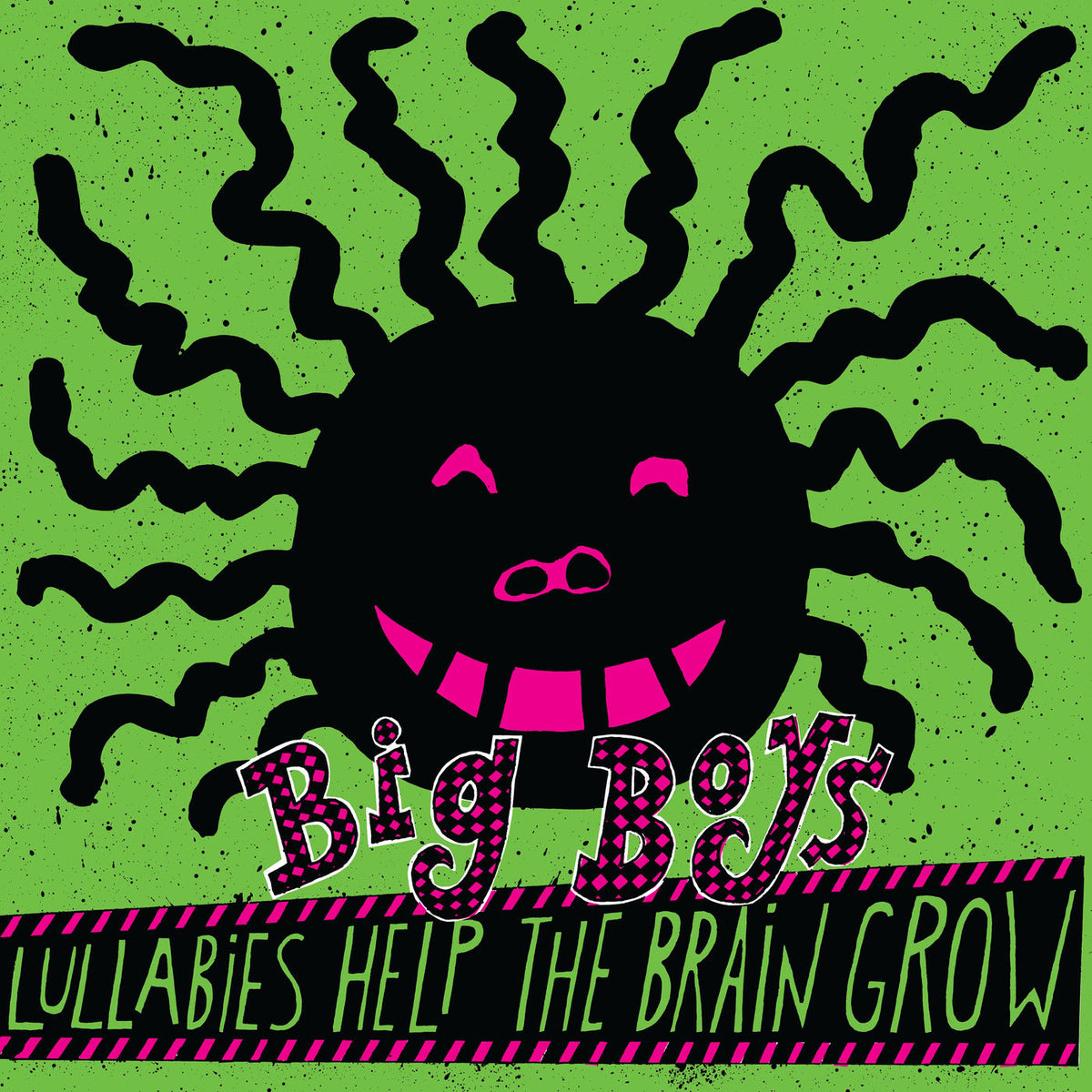 Big Boys – Lullabies Help The Brain Grow [LP] (OPAQUE PINK 180 GRAM VINYL) vinyl record cover