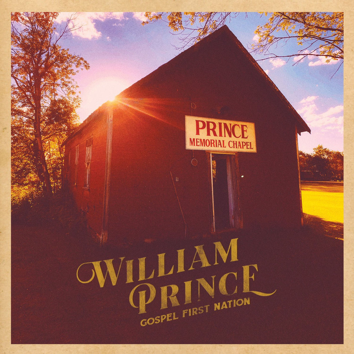 William Prince – Gospel First Nation vinyl record cover