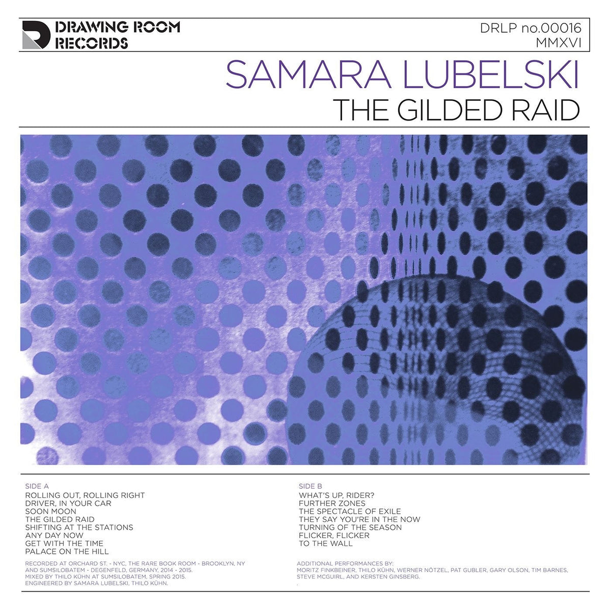 Samara Lubelski – The Gilded Raid vinyl cover