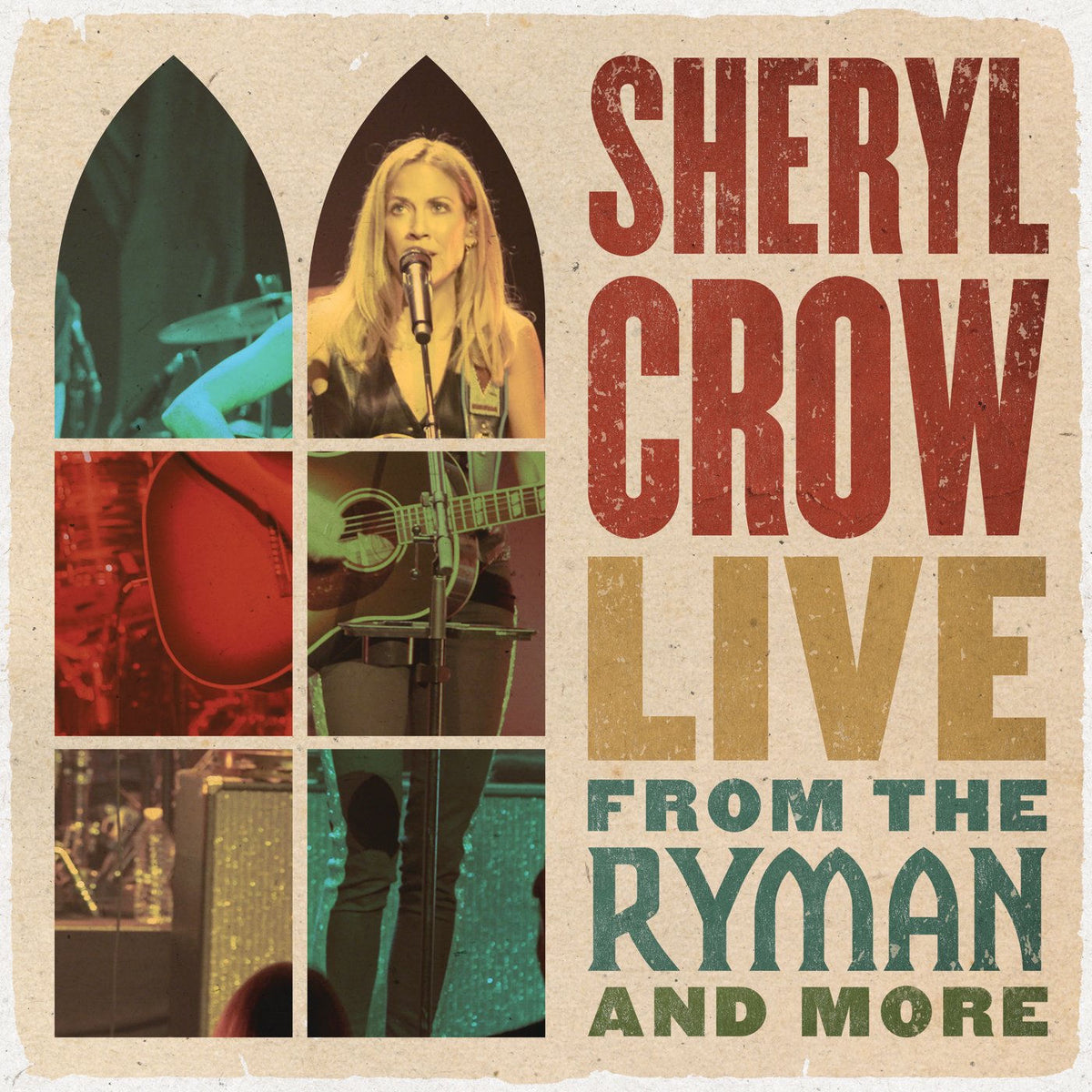 Sheryl Crow – Live From The Ryman An (4LP vinyl record cover