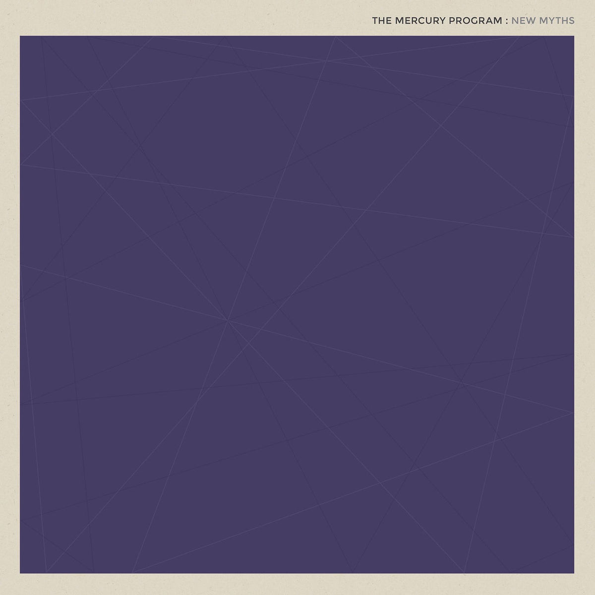 The Mercury Program – New Myths vinyl cover