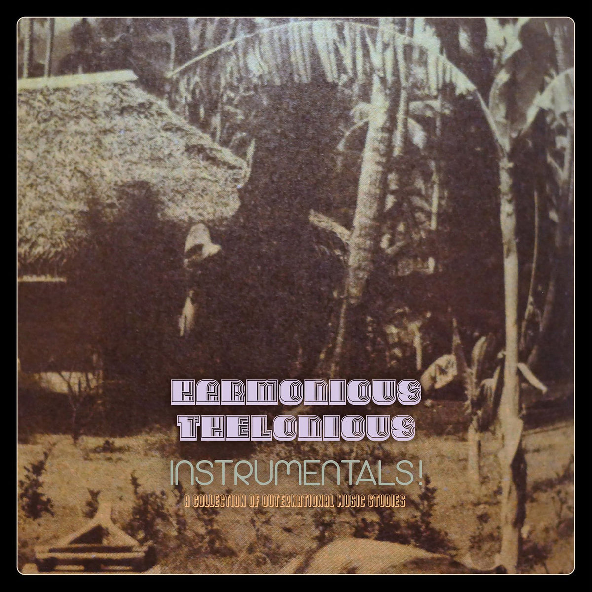 Harmonious Thelonious – Instrumentals! vinyl record cover