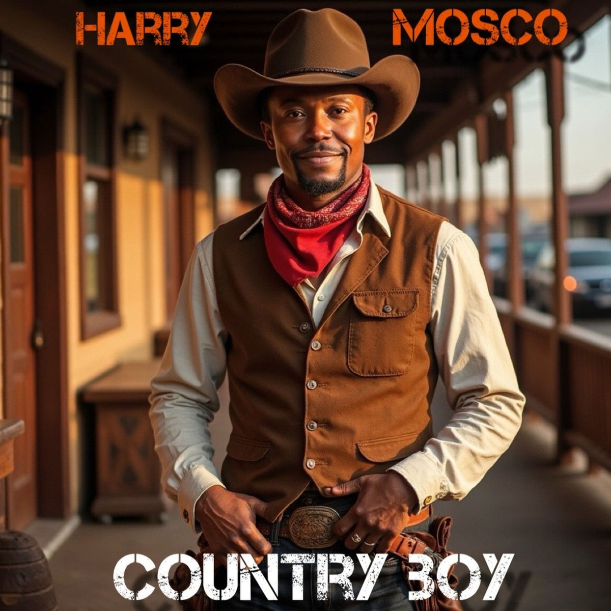 Harry Mosco – Country Boy vinyl cover