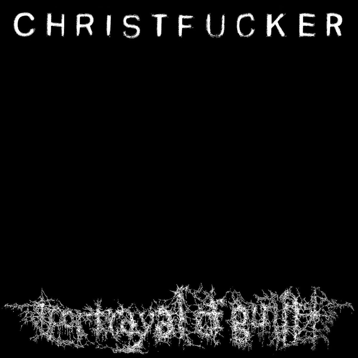 Portrayal of Guilt – Christfucker vinyl record cover