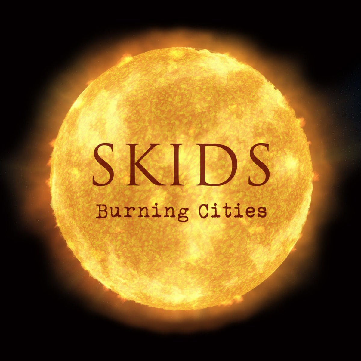 The Skids – Burning Cities vinyl cover