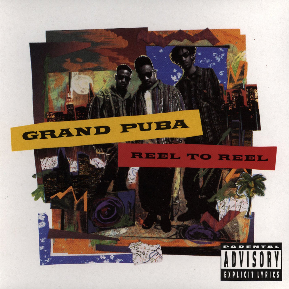 Grand Puba – Reel to Reel vinyl record cover
