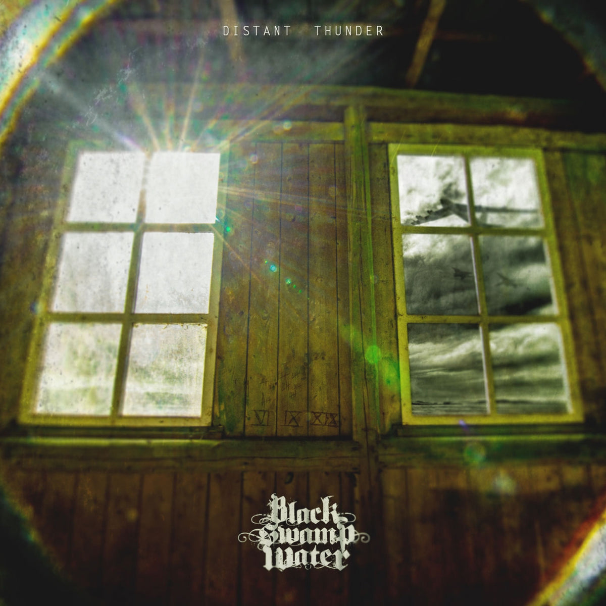 Black Swamp Water – Distant Thunder vinyl record cover