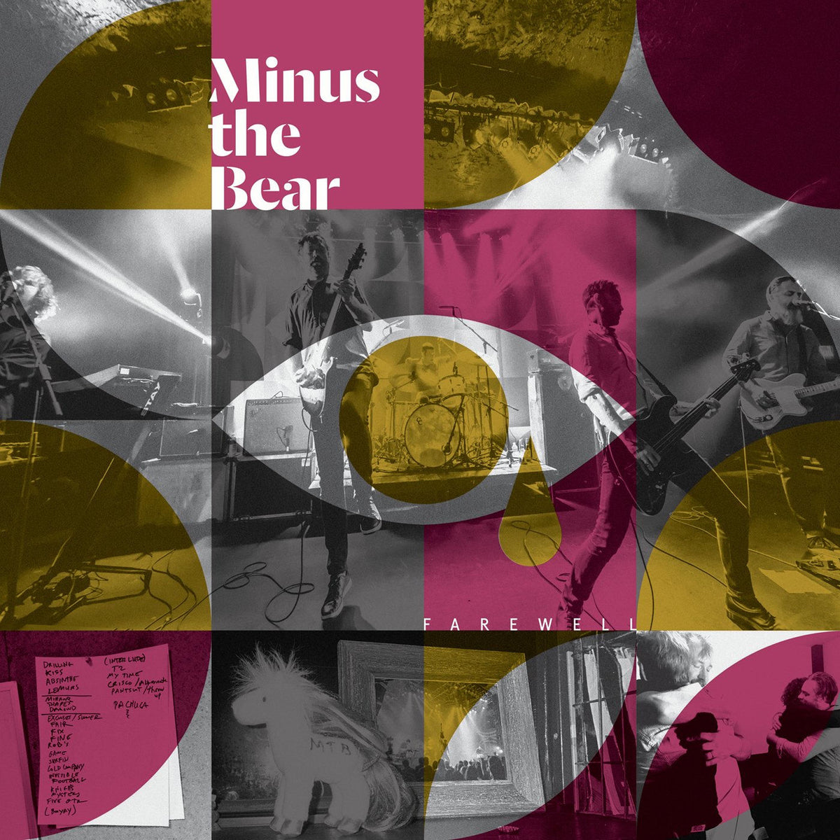 Minus The Bear – Farewell vinyl record cover
