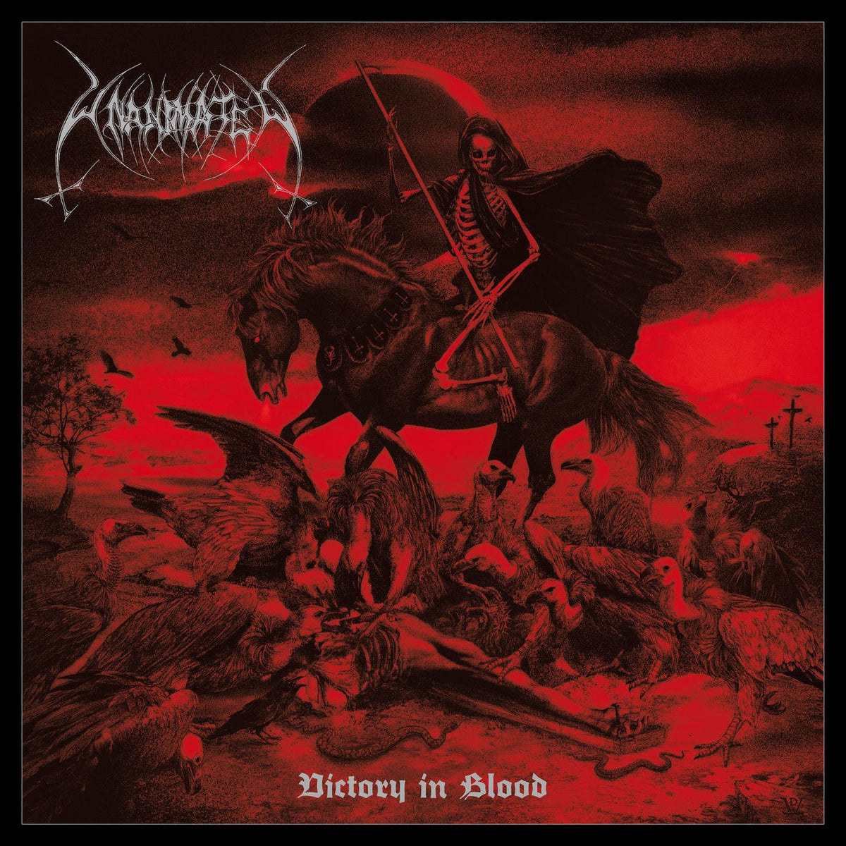 Unanimated – Victory in Blood vinyl record cover
