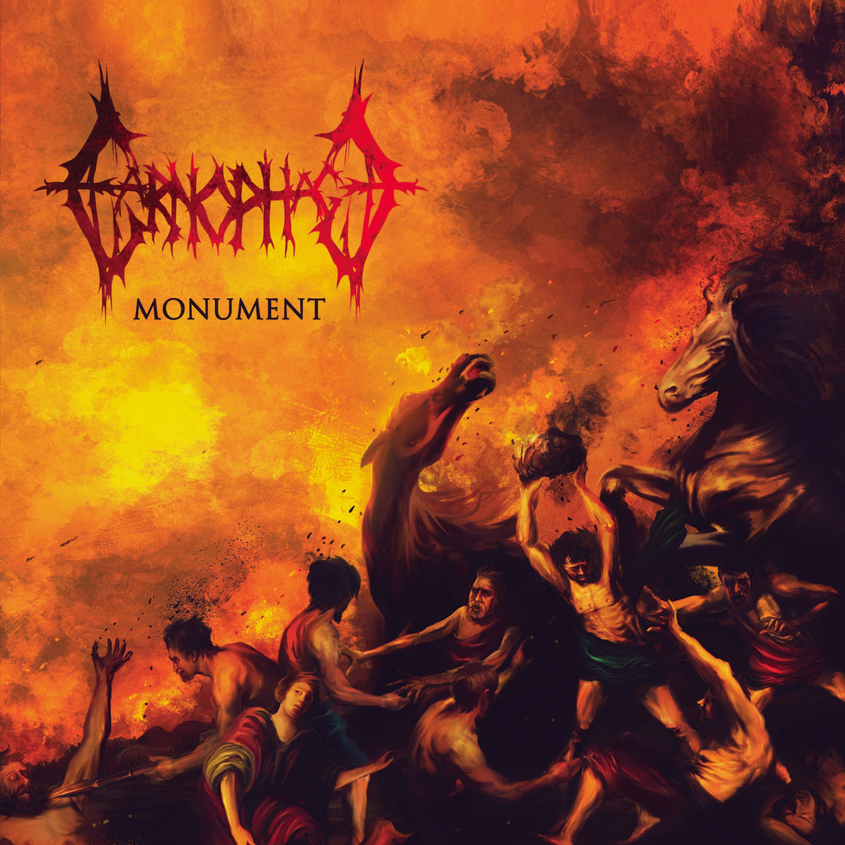 Carnophage – Monument vinyl record cover
