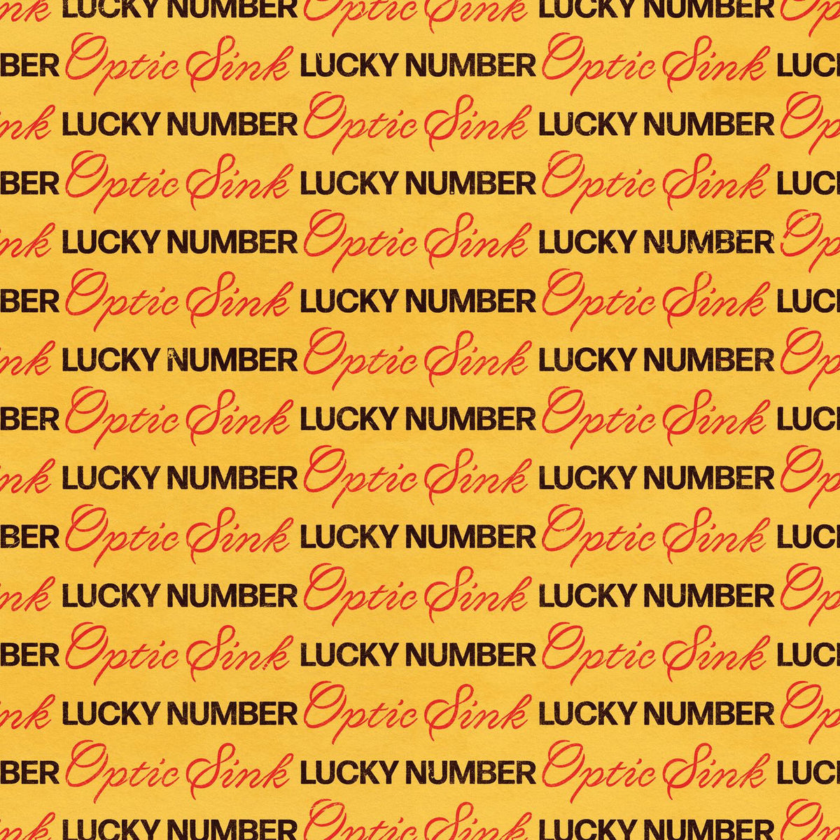 Optic Sink – Lucky Number vinyl record cover