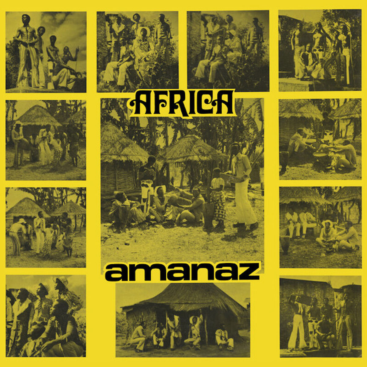 Amanaz – Africa (Reverb Mixes) vinyl cover