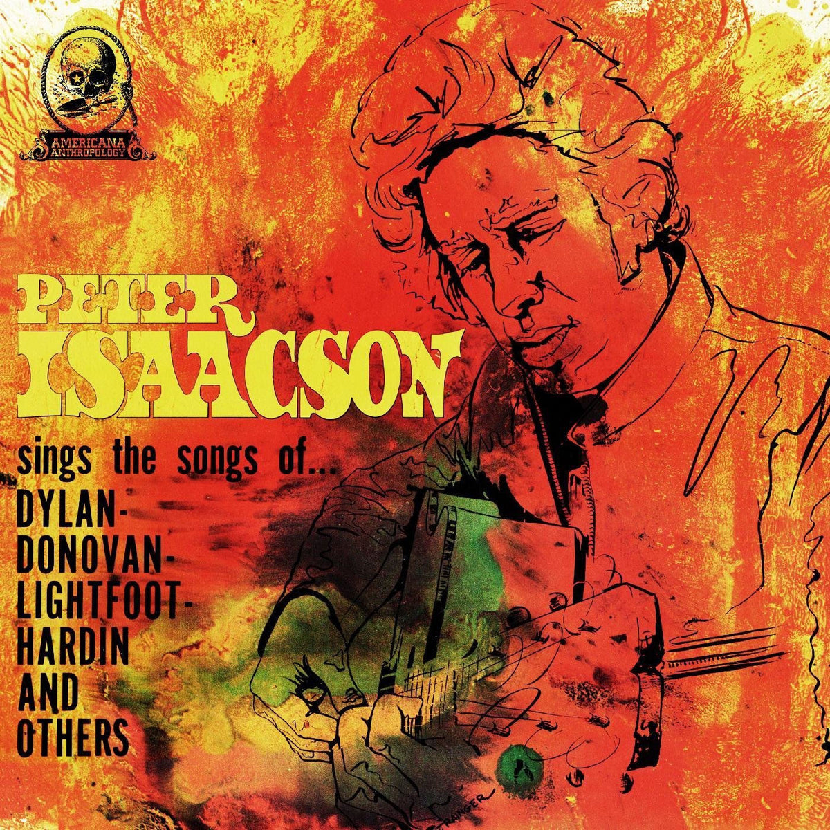 Peter Isaacson – Sings Songs Of vinyl cover