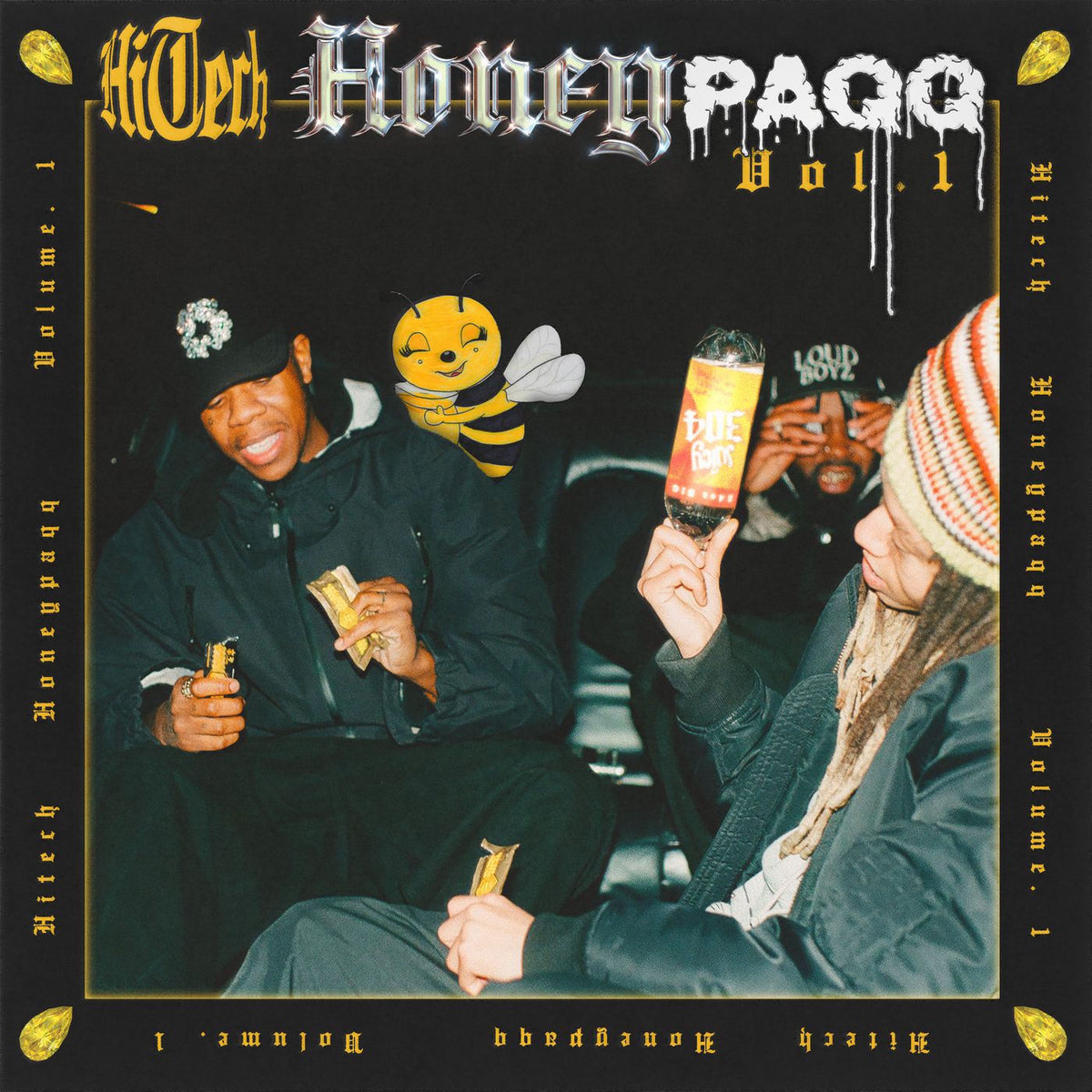 Hitech – Honeypaqq Vol. 1 (X) (Deep Ocean Vinyl) (I) vinyl record cover