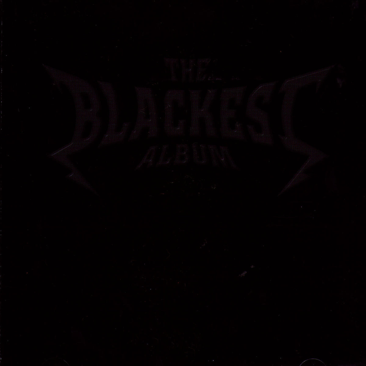 Various Artists – The Blackest Album vinyl record cover