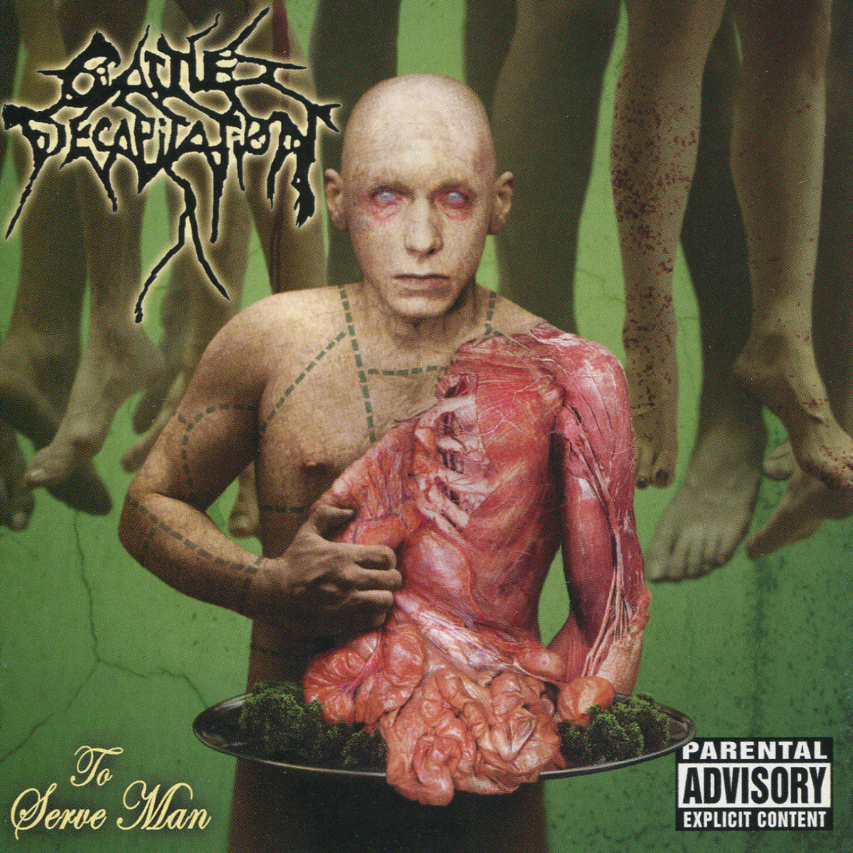 Cattle Decapitation – To Serve Man vinyl record cover