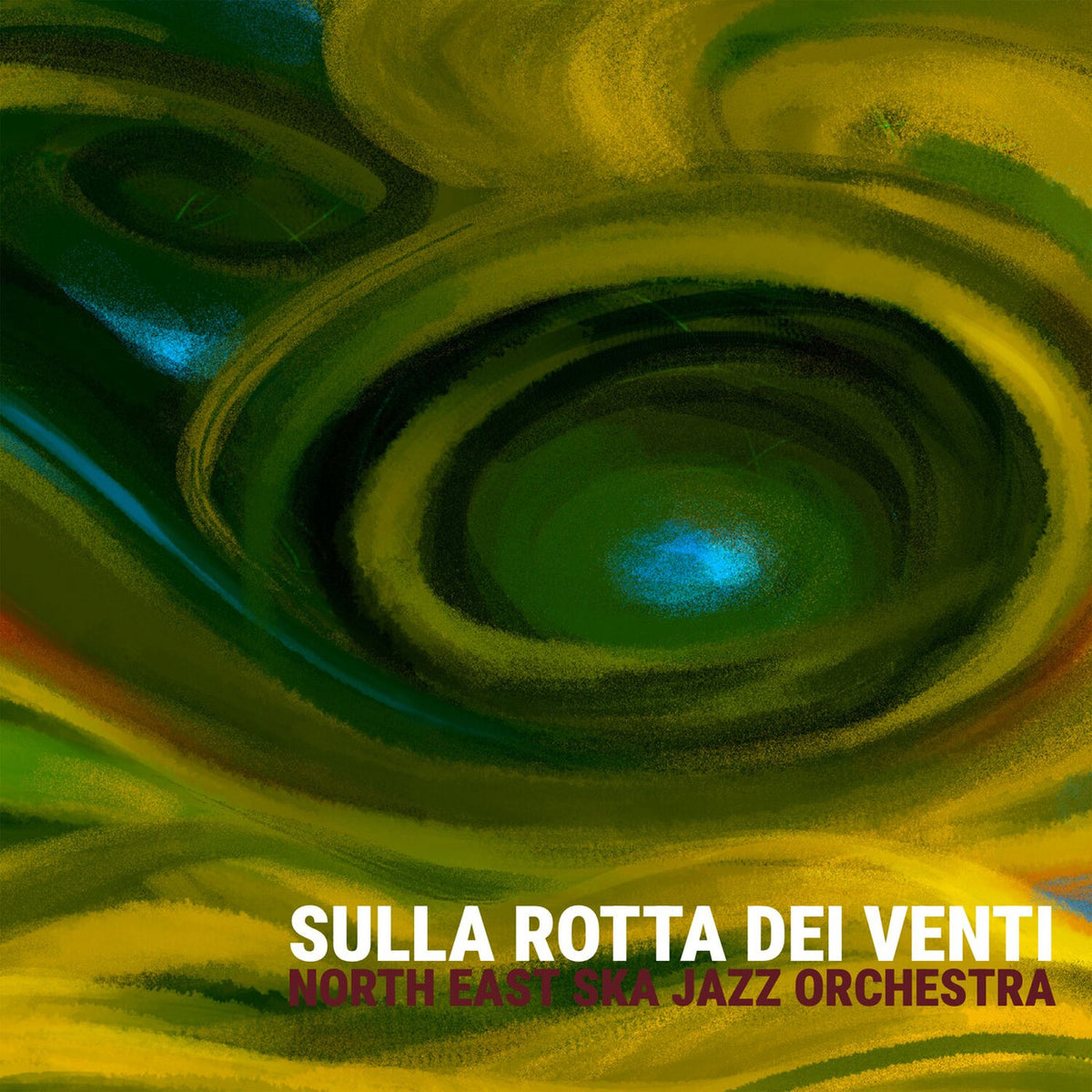 North East Ska Jazz Orchestra – Sulla Rotta Dei Venti vinyl record cover