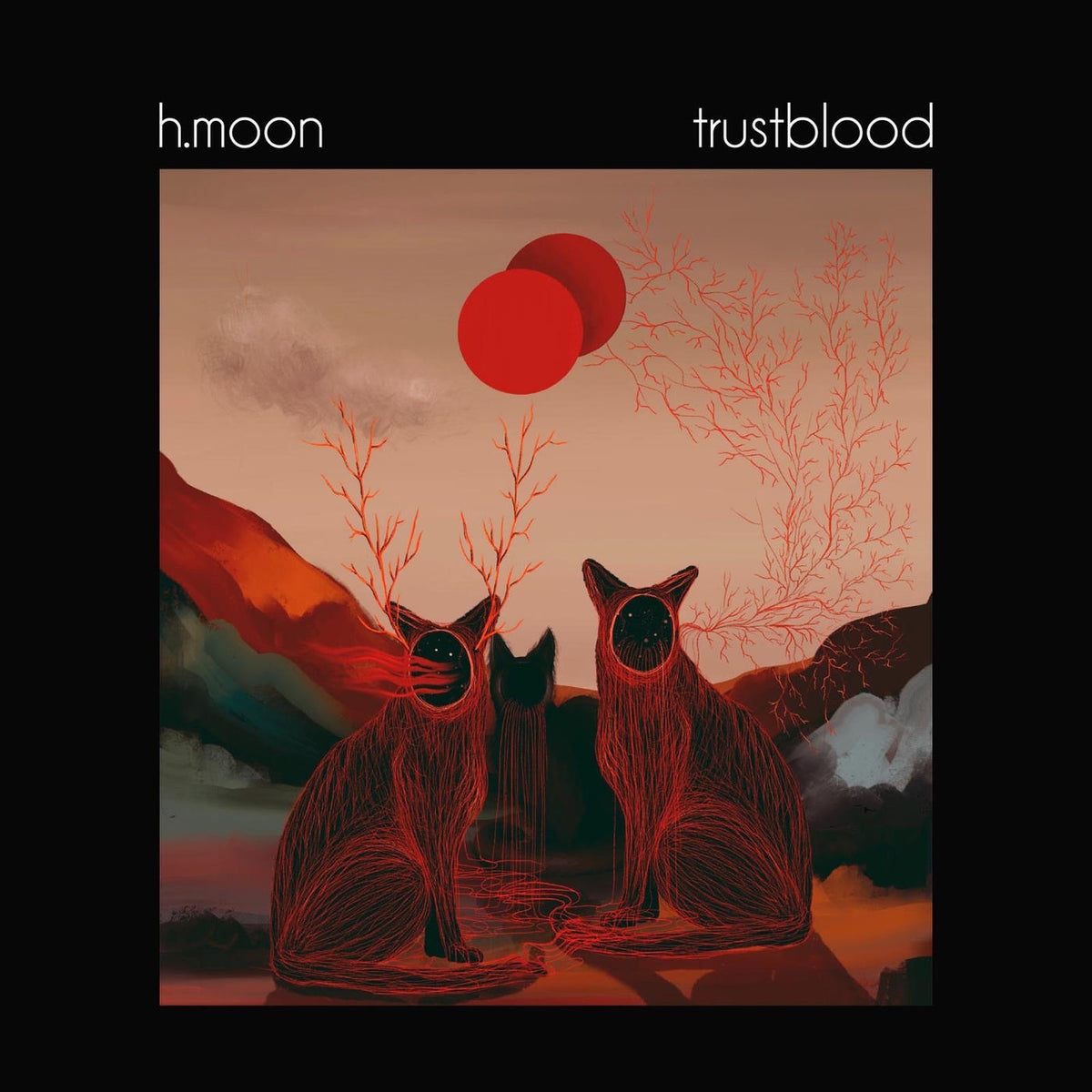 H.Moon – Trustblood vinyl record cover