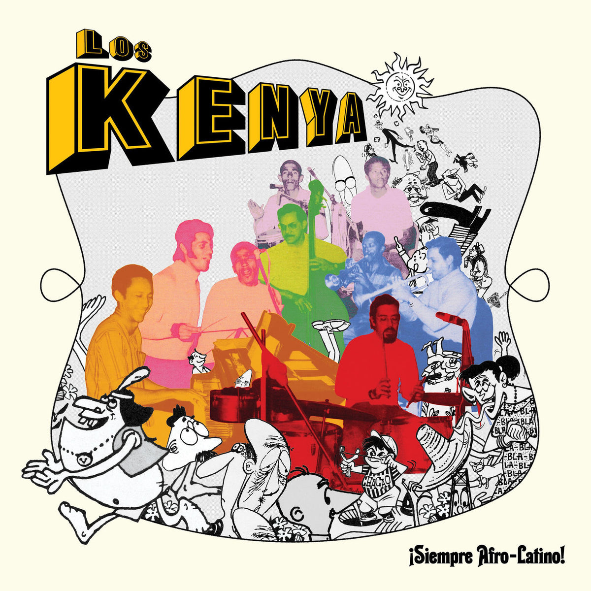 Los Kenya – Siempre Afro-latino vinyl cover