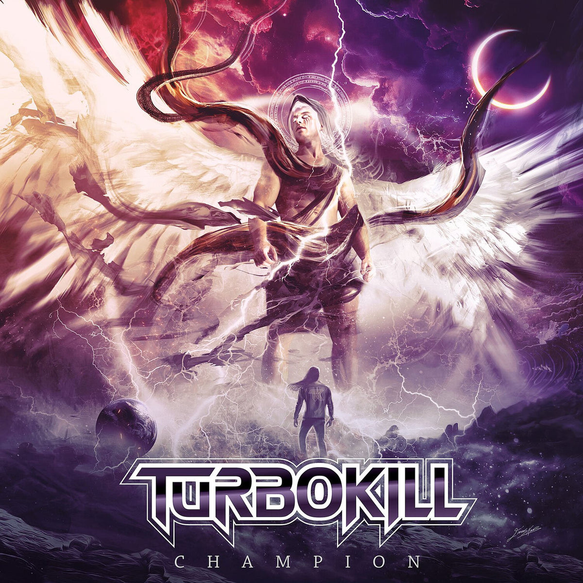 Turbokill – Champion (SOLID OLD PURPLE) vinyl record cover