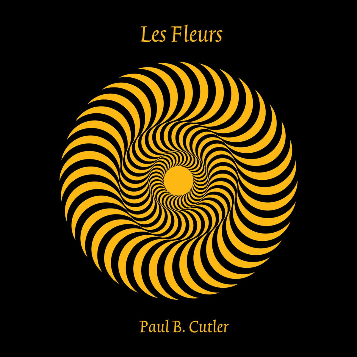 Paul B. Cutler – Les Fleurs vinyl record cover