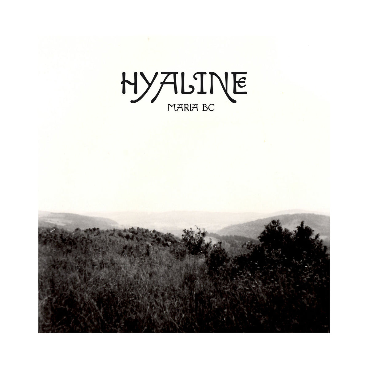 Maria BC – Hyaline vinyl cover