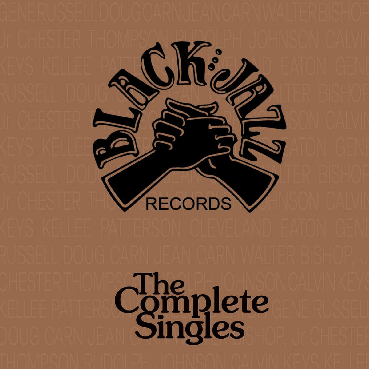 Various Artists – Black Jazz Records: The Complete Singles [2LP] (ORANGE WITH BLACK SWIRL VINYL, LIMITED, INDIE-EXCLUSIVE) vinyl record cover