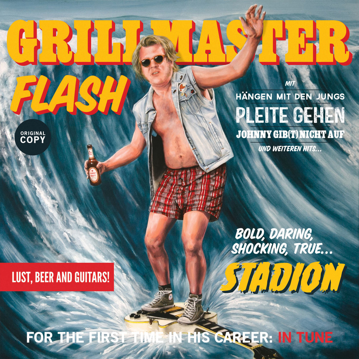 Grillmaster Flash – Stadion vinyl record cover