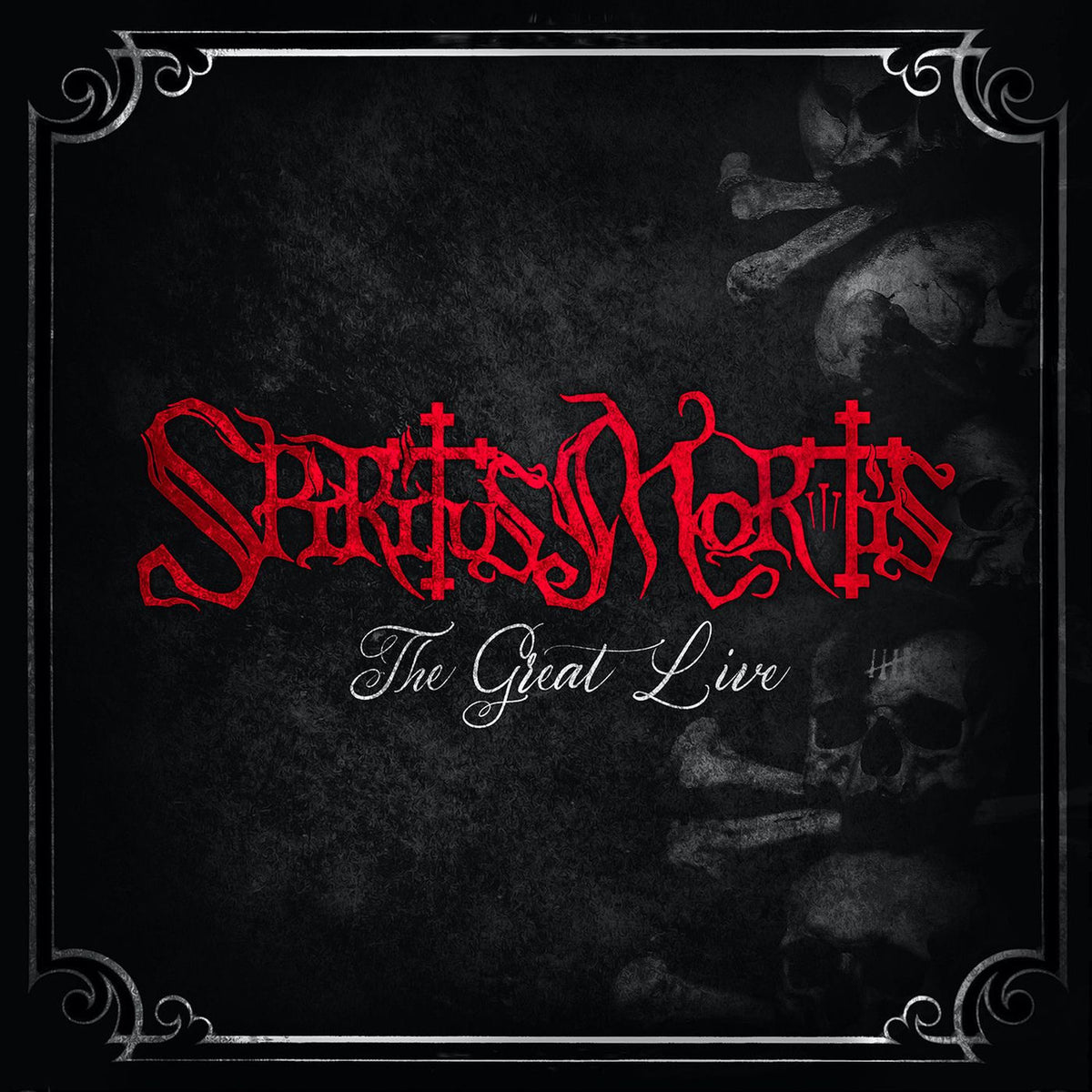 Spiritus Mortis – The Great Live vinyl record cover