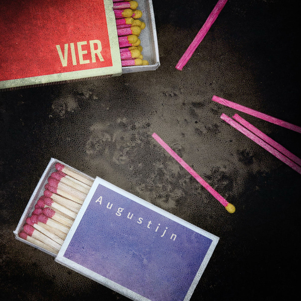 Augustijn – VIER [LP] vinyl record cover