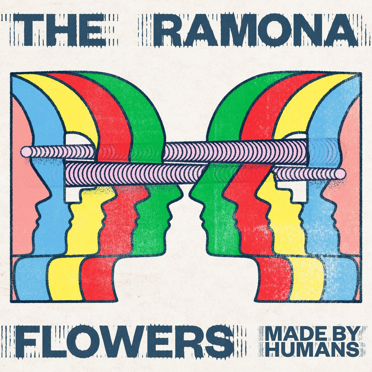 The Ramona Flowers – Made By Humans vinyl cover