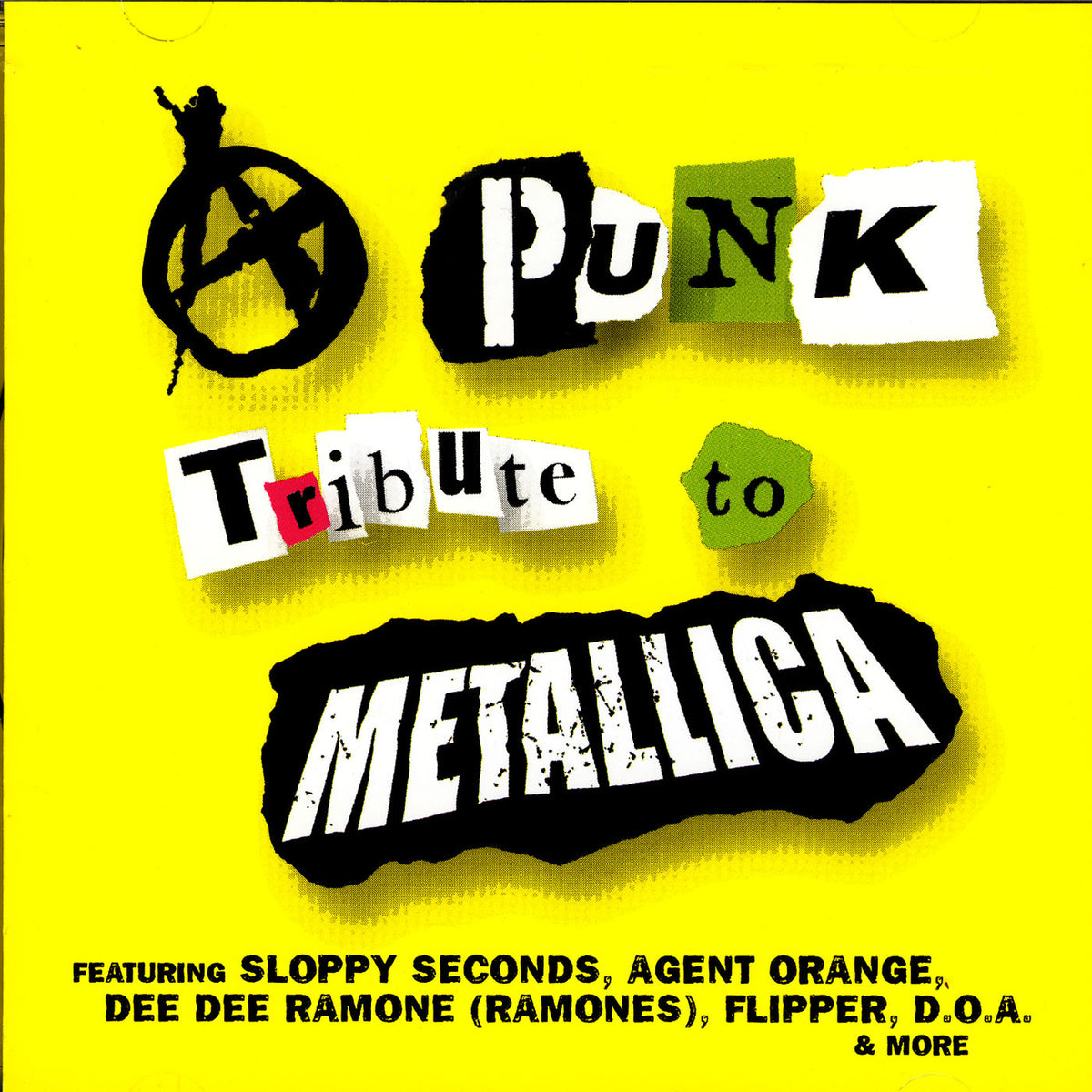 Various Artists – A Punk Tribute to Metallica vinyl cover