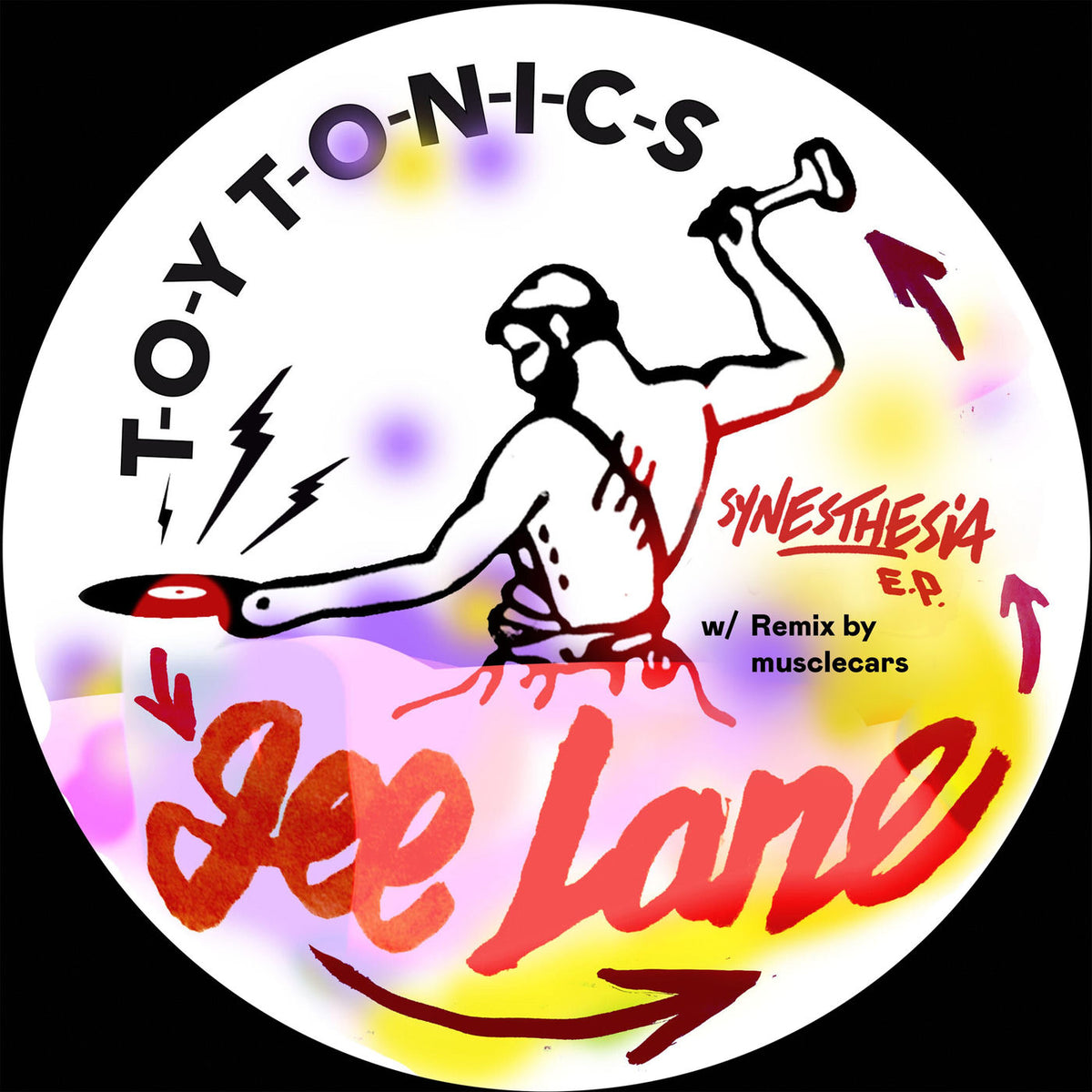 Gee Lane – Synesthesia vinyl cover