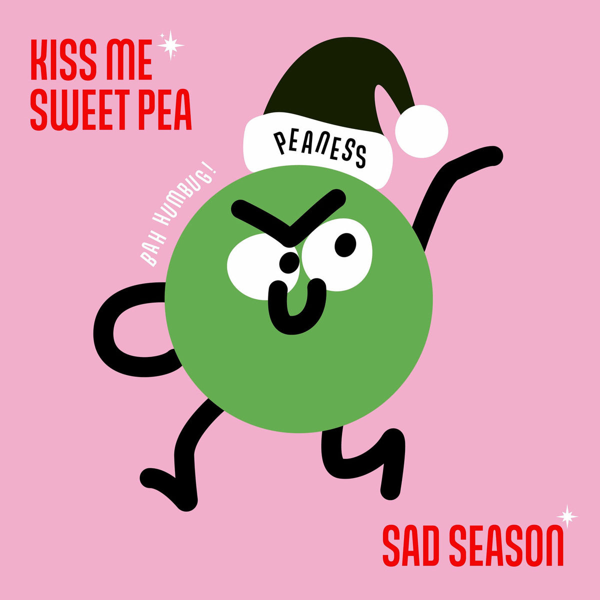 Peaness – Kiss Me Sweet Pea / Sad Season vinyl cover