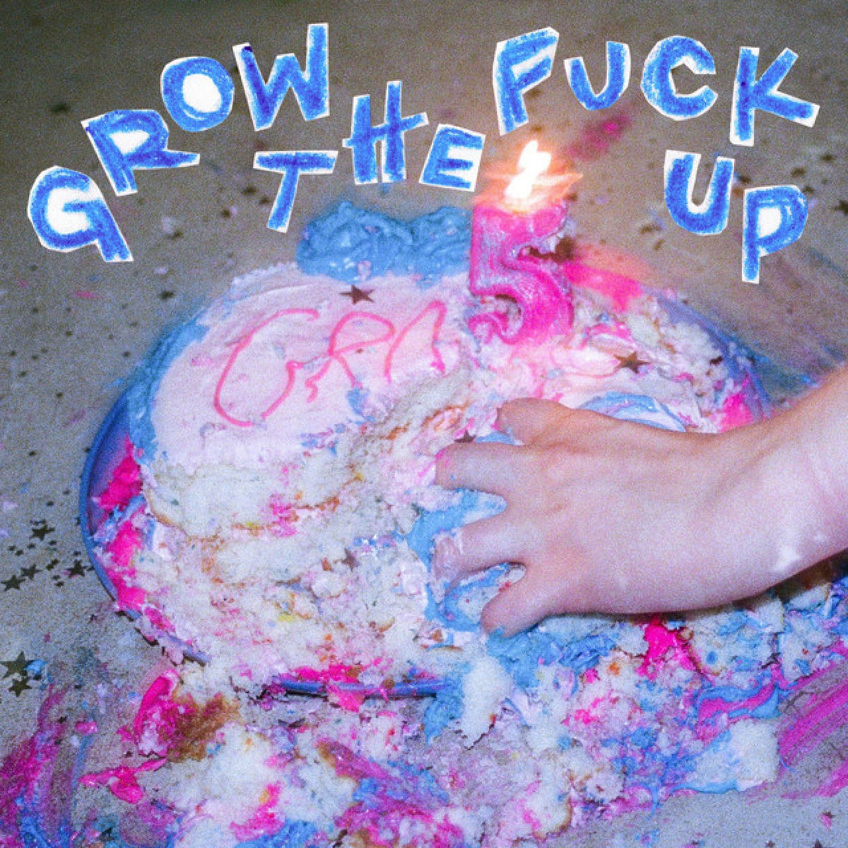 VIAL – Grow The Fuck Up vinyl cover