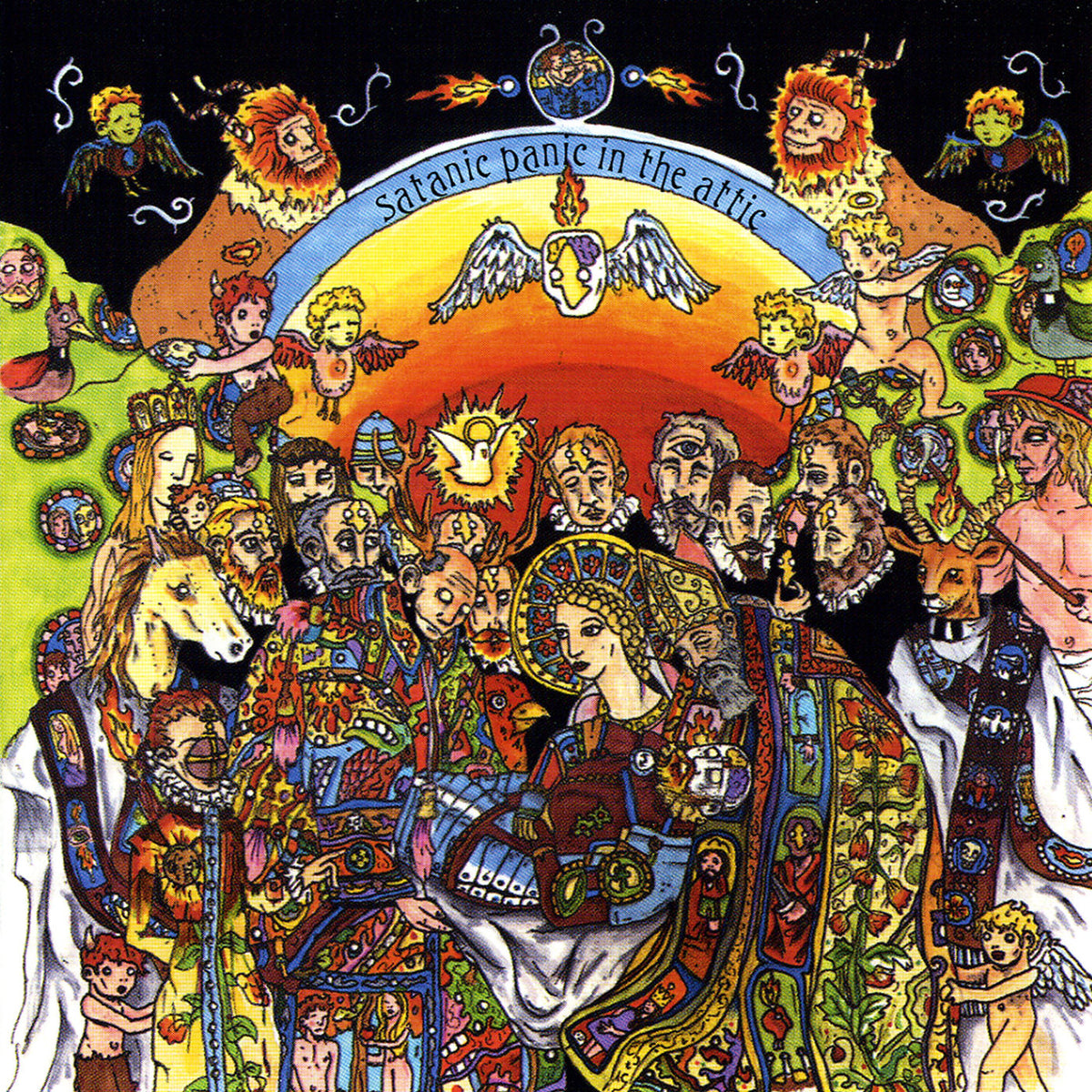 of Montreal – Satanic Panic in the Attic vinyl record cover