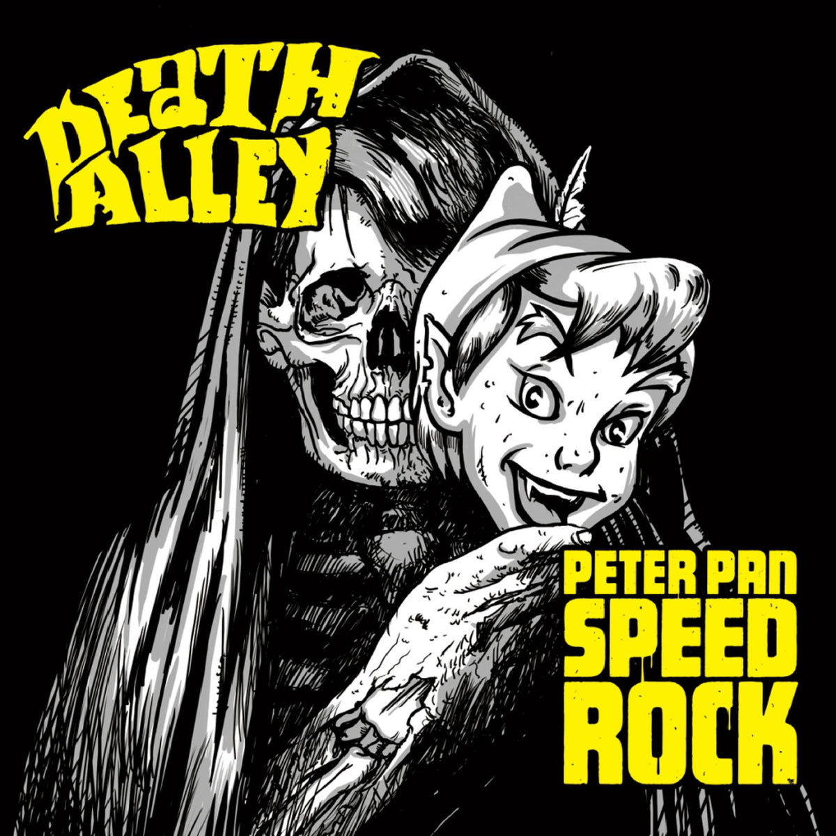 Peter Pan Speedrock – Peter Pan Speedrock vs. Death Alley vinyl cover
