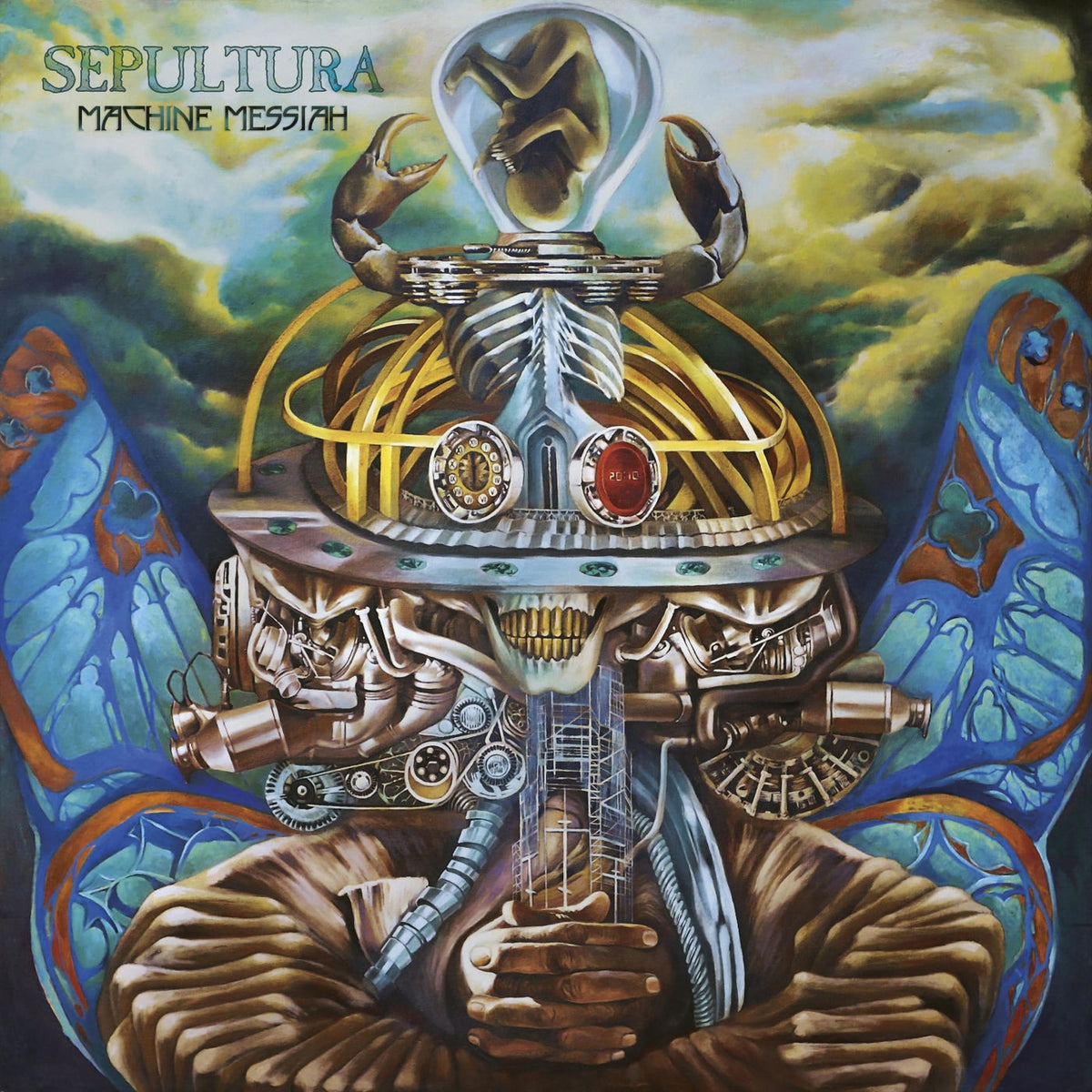 Sepultura – Machine Messiah vinyl record cover