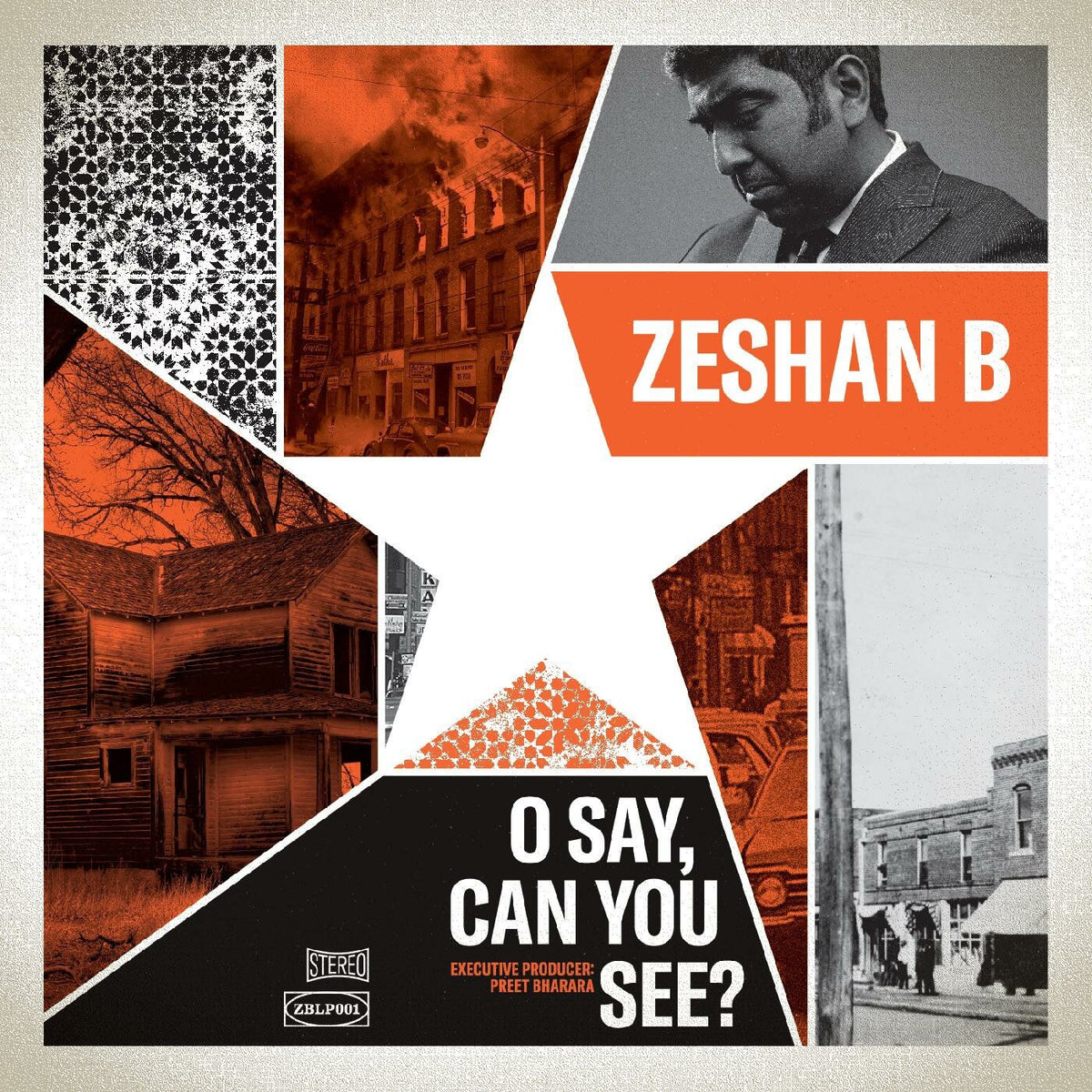 Zeshan B – O Say, Can You See? vinyl record cover