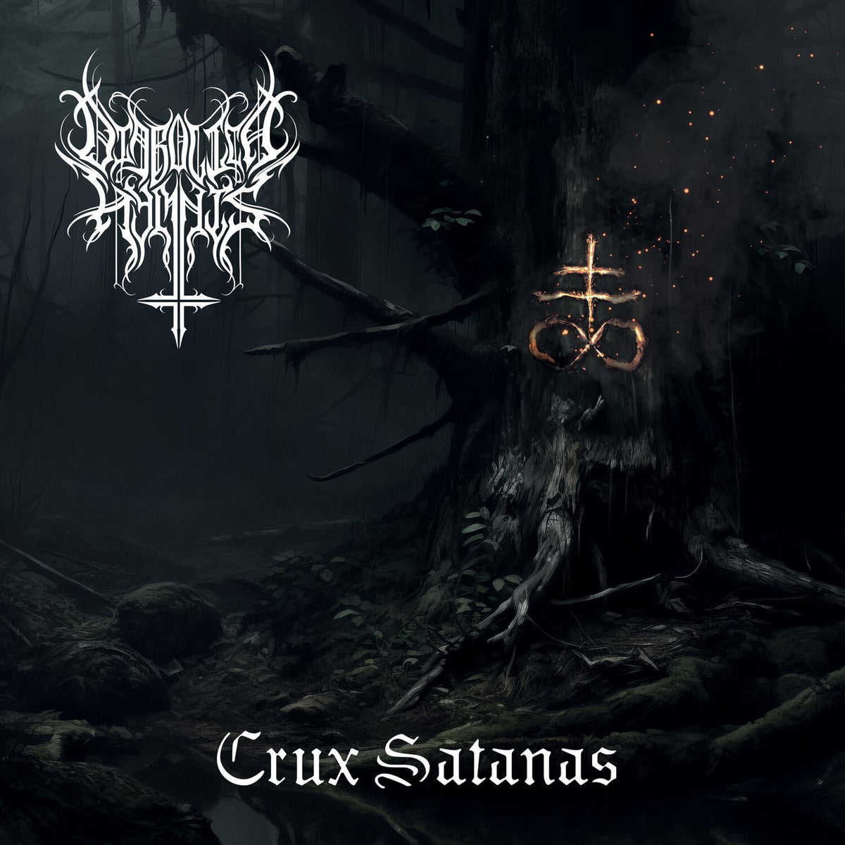 Diabolica Hymnis – Crux Satanas vinyl record cover