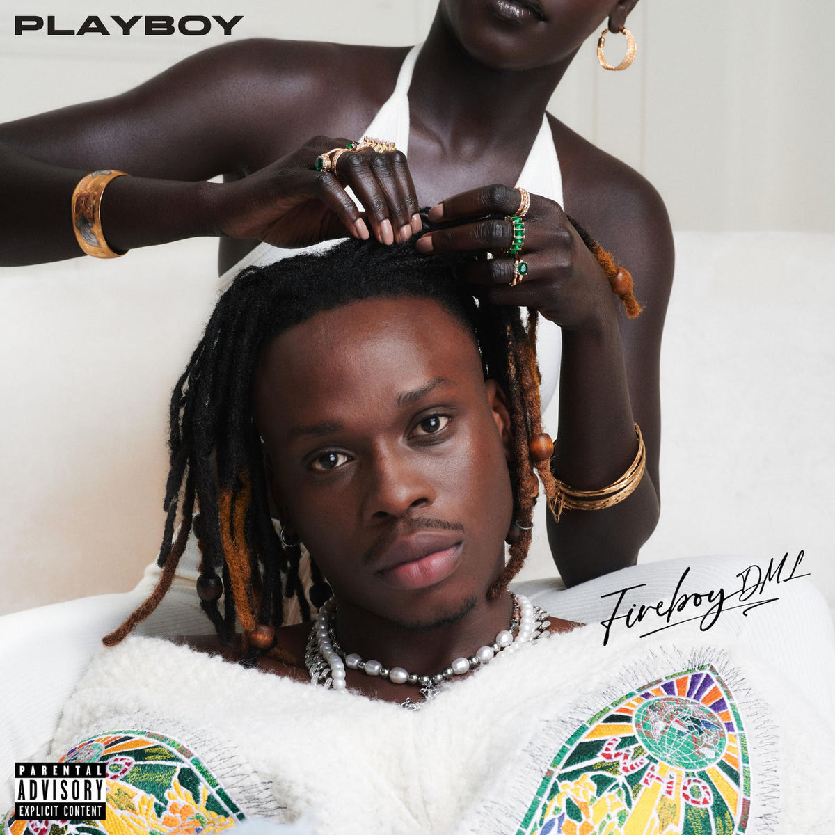 Fireboy DML – Playboy vinyl record cover