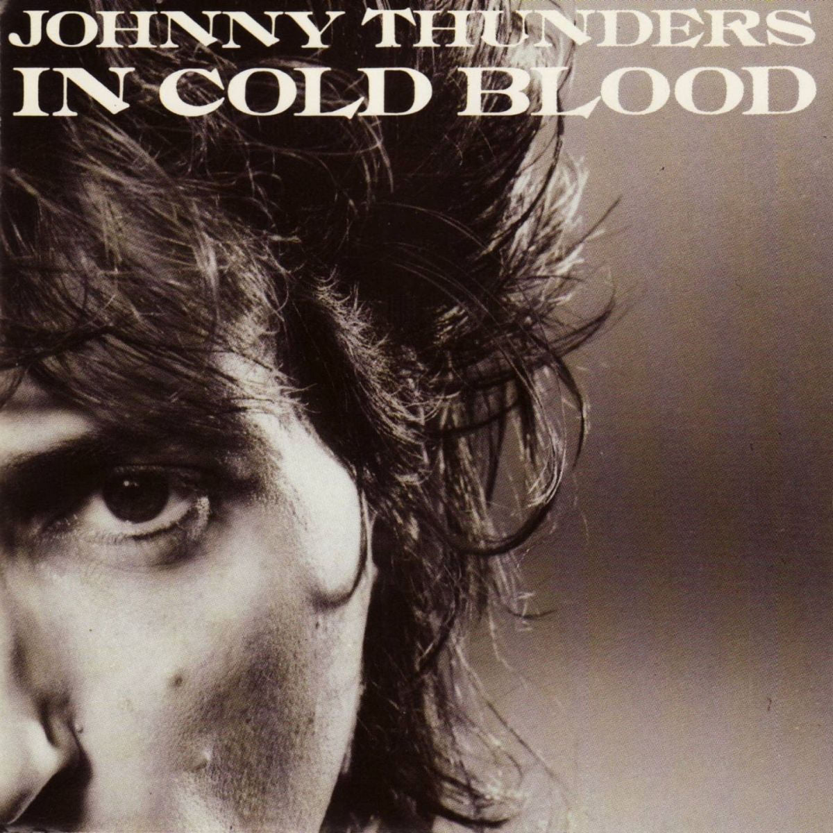 Johnny Thunders – In Cold Blood vinyl cover