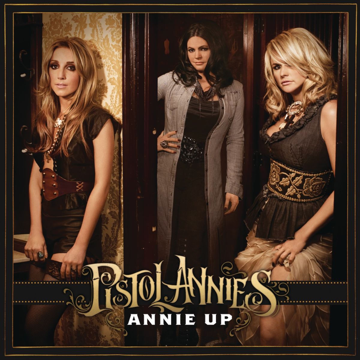 Pistol Annies – Annie Up (180G-GOLD GALAXY COLOURED) vinyl record cover