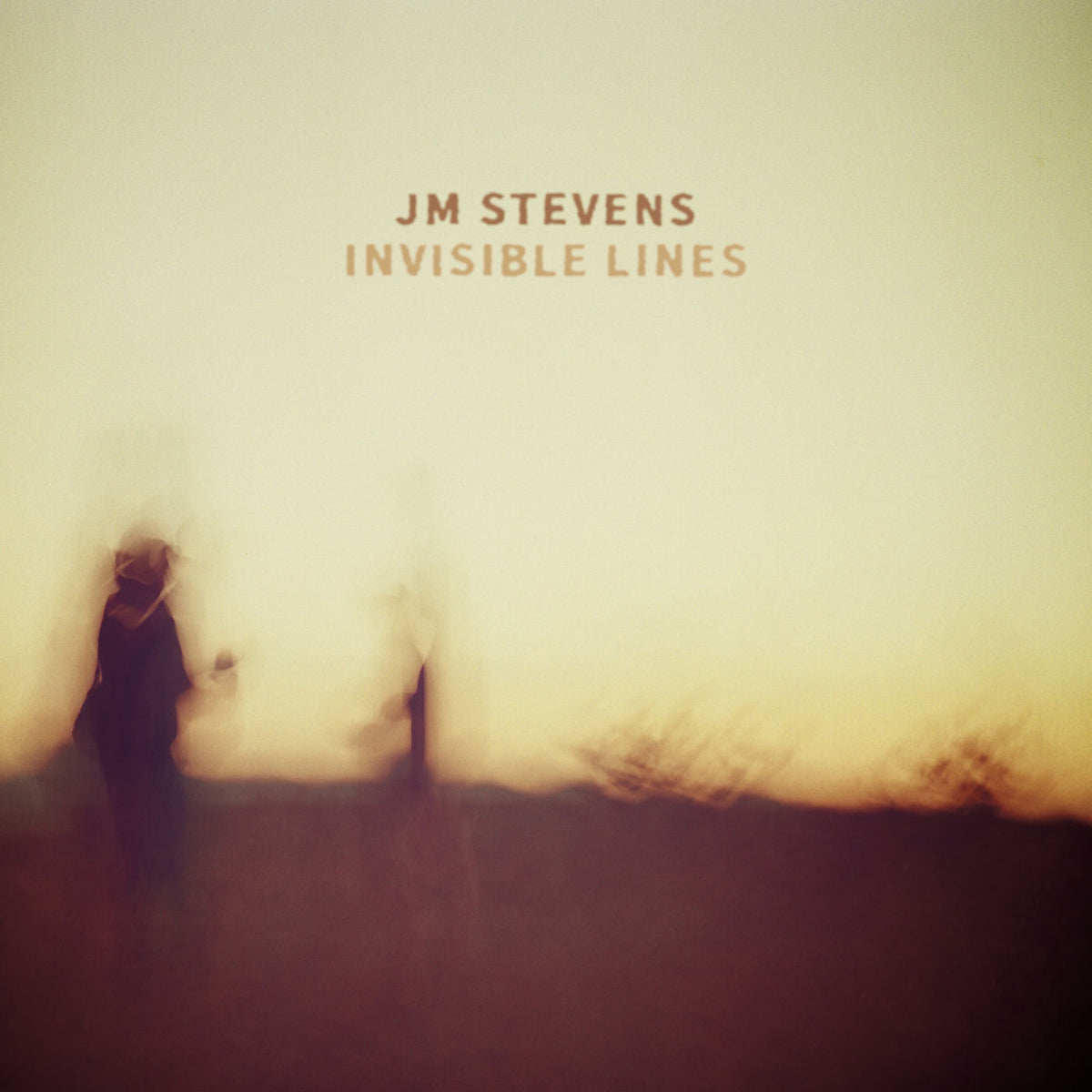 JM Stevens – Invisible Lines vinyl record cover