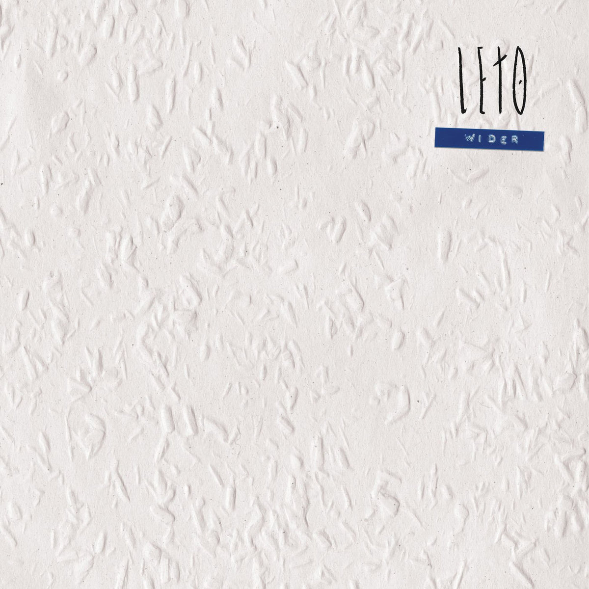 LETO – Wider vinyl record cover
